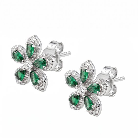 Boucles d'oreilles Brosway Femme FANCY LIFE GREEN in Argent Cubic Zirconia FLG126 - FLG126